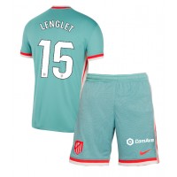 Maglie da calcio Atletico Madrid Clement Lenglet #15 Seconda Maglia Bambino 2024-25 Manica Corta (+ Pantaloni corti)